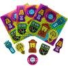 4 1/4″ Bulk 50 Pieces Jesus is The Light VBS Prism Sticker Sheets