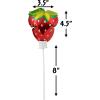 Berry Self-Inflating 4 1/2″ Mylar Balloons – 6 Pieces