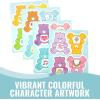 Care Bears™ “Sit The Bear on The Cloud” Party Game – 27.5″ x 20″ Cardstock Poster with 16 Character Cutouts & Blindfold (18 Count) – Fun Birthday & Classroom Activity