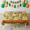 Dino Dig Plastic Tablecloth – Dinosaur Birthday Party Supplies – 1 Piece