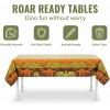 Dino Dig Plastic Tablecloth – Dinosaur Birthday Party Supplies – 1 Piece