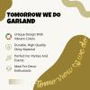 Elegant Gold “Tomorrow We Do” Cardstock Garland – 6.5″ x 84″ (1 Pc) – Ideal for Parties, Weddings & Celebrations
