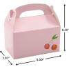 Fun Express 6 1/4″ x 5 1/2″ Pink Cherries Cardstock Treat Boxes – 12 Pieces