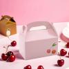 Fun Express 6 1/4″ x 5 1/2″ Pink Cherries Cardstock Treat Boxes – 12 Pieces