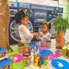 Fun Express Awesome 80’s Boom Box Stand Up – Over 4 feet Long – I Love The 1980’s Party Decor – 1 Piece – Brown