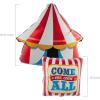 Fun Express Carnival Decorations Mylar Balloons 3 Pack – Circus Theme Party Decorations for Birthday & Events | Foil Metallic Balloons for Carnival Party Decor, Circus Decor & Fair Themed