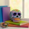 Fun Express DIY Ceramic Skull – Halloween Crafts for Kids & Adults | Unpainted Bisque Ceramics to Paint | Professional-Grade Halloween Painting Kit for Home Decor & Arts Projects