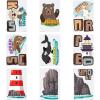 Fun Express DIY Unfinished Wood Cross Lacing Craft Kit – Makes 12