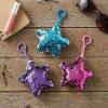Fun Express Flipping Sequin Star Keychains – Color-Changing Fun Novelty Keychains with Sparkling Sequins – Perfect for Party Favors Gift Bags Special Occasions and Holiday Gifts – 12 Pieces