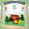 Fun Express Foam 3D Camp Scene – Crafts for Kids and Fun Home Activities – VBS Vacation Bible School Supplies/Decor- Craft Kit – 12