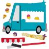 Fun Express Food Truck VBS Picture Frame Magnet Craft Kit – VBS Vacation Bible School Supplies/Decor – Makes 12