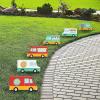 Fun Express Food Truck Yard Signs – VBS Vacation Bible School Supplies/Decor – 6 Pieces