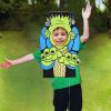Fun Express Green Monster Face Yard Sign – Monster Inflatable Outdoor Decoration – Monster Birthday Party or Baby Shower Yard Signs – Lights for Holiday,Garden,Lawn Party Decor Outside