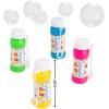 Fun Express Happy Birthday Bubble Bottles – 12 Pieces – Great for Kid Party Supplies and Giveaways