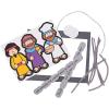 Fun Express Joseph in Jail Sign Craft Kit -12 – VBS Vacation Bible School Supplies/Decor – Crafts for Kids and Fun Home Activities