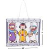 Fun Express Joseph in Jail Sign Craft Kit -12 – VBS Vacation Bible School Supplies/Decor – Crafts for Kids and Fun Home Activities