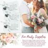 Fun Express Metal Wedding Bell on A Paper Card | 50 Count
