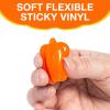 Fun Express Mini Fall Sticky Leaves & Pumpkins – 24 Pc
