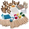 Fun Express STEM Simple Machines Craft Kit Educational Activities – 727 Pieces