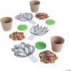 Fun Express Suncatcher Succulent Flowerpot Craft Kit – DIY Kit for 6 Colorful Plant Pots – Includes Paint and Brushes Creative Craft for Kids – Ideal for Parties and Gifts – Multi-Color – 6 Pieces