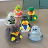 Fun Express Super Hero Villain Rubber Duckies – Birthday Party Toys, Favors and Supplies (Set of 12)