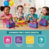 Fun Express Superhero Girl Treat Boxes – Eye-catching Assorted Superhero Designs for Birthday Parties Social Events & Special Celebrations – Party Favors Gifts & Candy – 6.25″ x 3.5″ – 12 Pieces