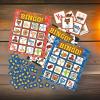 Fun Express Western Bingo Game Set – 22-Piece Cowboy & Cowgirl Themed Bingo Game Perfect for Family Gatherings Birthday Parties Classroom Activities and Western-Themed Events – 22 Pieces