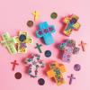 Fun Express Wonderful Wood Cross Beads – Kids Craft Activity Set, Creative Play Supplies
