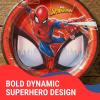 Marvel Spider-Man Paper Dinner Plates, 9-Inch, Multicolor, 8 Count
