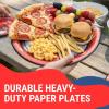 Marvel Spider-Man Paper Dinner Plates, 9-Inch, Multicolor, 8 Count