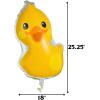 Rubber Ducky Mylar Balloons – Set of 3 – Duck Birthday Party Decor