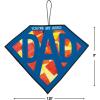 Tissue Acetate Super Dad Sign Craft Kit – 12 – Crafts for Kids and Fun Home Activities