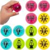 1 1/4″ Mini Jesus is The Light VBS Glow-in-The-Dark Bouncy Balls – 12 Pc.