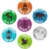1″ Bulk 48 Pieces Mini Great North VBS Metal Buttons, Vacation Bible School Supplies
