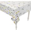 54″ x 108″ Peanuts Snoopy & Woodstock Rectangle Disposable Plastic Tablecloth