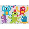 CUTE MONSTER BACKDROP BANNER – Party Decor – 3 Pieces