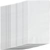 Fun Express – White Dinner Napkin (50pc) – Party Supplies – Solid Tableware – Solid Napkins – 50 Pieces