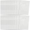 Fun Express – White Plastic Bags (50pc) – Party Supplies – Plastic Bags – 50 Pieces