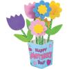 Fun Express 12 Pieces Mother’s Day Flower Bouquet Craft Kit, DIY Spring Craft Kit