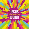 Fun Express 72″ x 72″ Multicolor Jesus is the Light VBS Halo Polyester Photo Booth Backdrop