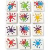 Fun Express ARTIST PAINT SPLASH TATTOOS – Apparel Accessories – VBS Vacation Bible School Supplies/Decor – 72 Pieces