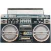 Fun Express Awesome 80’s Boom Box Stand Up – Over 4 feet Long – I Love The 1980’s Party Decor – 1 Piece – Brown