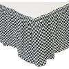 Fun Express Black/White Checkered Table Skirt – Stylish Party Decor for Events Receptions Celebrations and Themed Parties – Durable Easy to Use – Ideal for Weddings & Special Occasions – 1 Piece