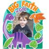 Fun Express Dinosaur VBS Picture Frame Magnet Craft Kit- VBS Vacation Bible School Supplies/Decor – Makes 12
