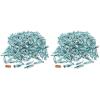 Fun Express Light Blue Foil Wrapped Caramels 2lb Bulk – Baby Shower Favors & Gender Reveal Candy | Individually Wrapped Soft Caramel Creams for Wedding, Party & Candy Buffet – 189 Pieces (Pack of 2)(1.8 x 8.7 x 10.1 inches (Pack of 2))