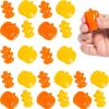 Fun Express Mini Fall Sticky Leaves & Pumpkins – 24 Pc