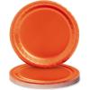 Fun Express Orange Paper Dessert Plates – 7 Inch Orange Disposable Dessert Plates – Paper Plates for Birthday Wedding Holiday New Year Events & Baby Showers – Tableware Party Supplies – 24 Pieces