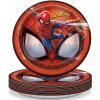 Marvel Spider-Man Paper Dinner Plates, 9-Inch, Multicolor, 8 Count