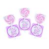 Personalized It’S A Girl Swirl Lollipops With Cards – Edibles – 24 Pieces