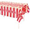 Popcorn Plastic Tablecloth – Rectangular – 108″ x 54″ – Disposable Party Supplies – 1 Piece